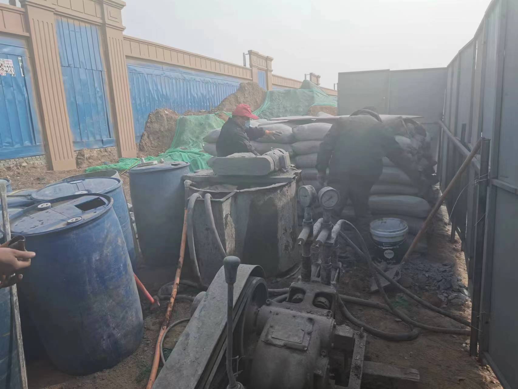 西安地基沉降注浆加固